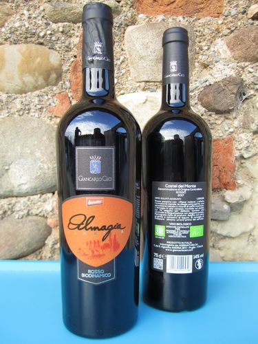 Naturwein, rot "Almagia", Vino rosso biologico DOC, (6er-Karton)